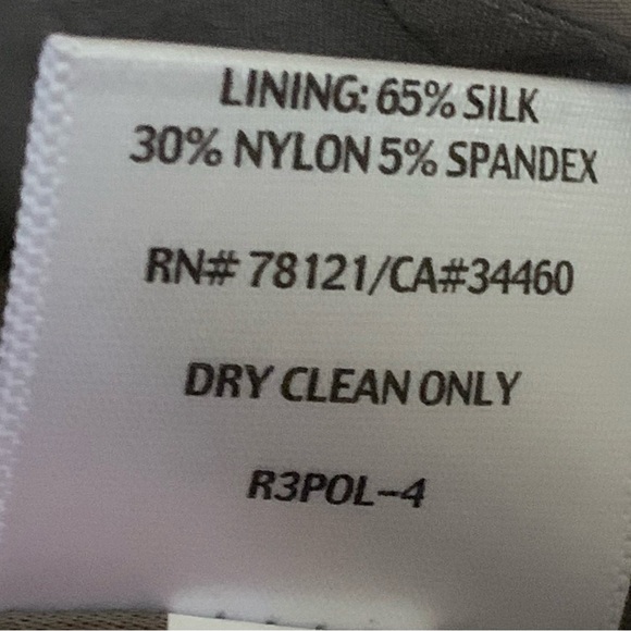 Eileen Fisher jacket S ramie gloss stone zip buttoned sleeves EUC classic - Picture 6 of 7